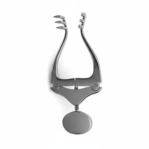 Medic Instrument Jansen Esparcidor de heridas con tornillo de ajuste Sharp 10 cm-Esparcidores de heridas Retractor de cuero cabelludo Jansen de calidad - Product Image 1