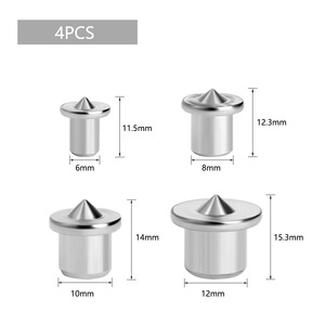 Wood Dowel Pin Locator 6mm 8mm 10mm 12mm Set For Furniture Woodworking DIY - Product Image 1