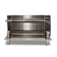 Refroidisseur de processeur à profil bas LGA 1155 1150 1356 1366 Radiateur passif en aluminium Dissipateur de chaleur extrudé