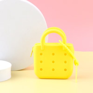 Mobile Phone Storage Bag Diagonal Silicone Mini Coin <strong>Purse</strong> Lightweight And Compact New Cartoon Diy Hole <strong>Key</strong> Case - Product Image 5