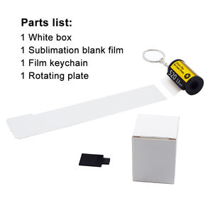 Venta al por mayor personalizado <span class=keywords><strong>de</strong></span> doble cara llaveros en blanco sublimación <span class=keywords><strong>amor</strong></span> memoria película llavero - Product Image 2