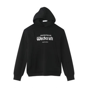 Cotton <b>Fleece</b> Oversized <b>Mens</b> <b>Zip</b> <b>up</b> Hoodies Streetwear 450gsm Casual Blank Customized Zippered Hoodie - Product Image 5