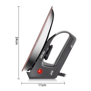 Plancha Eléctrica Profesional de 1000w de Alta Calidad con Función de Planchado en Seco, Revestimiento Antiadherente y Mango Cómodo, Entrega Rápida - Product Image 4