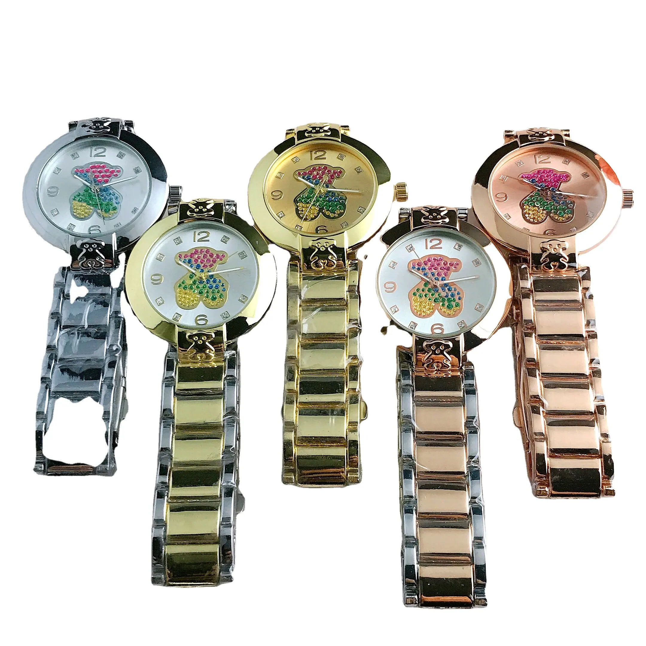 BNX takı özelleştirilmiş yüksek kaliteli orijinal Touses çift lüks Logo ile izle moda Casual alaşım kuvars saatler