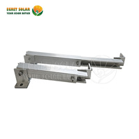 Support de panneaux solaires à pieds réglables pour balcon, adapté aux toits plats et aux toits en tôle