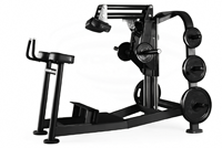 Appareil professionnel de musculation pour mollets, à charge libre (pile de poids et plaques), pour la musculation et l'entraînement de force en salle de sport commerciale