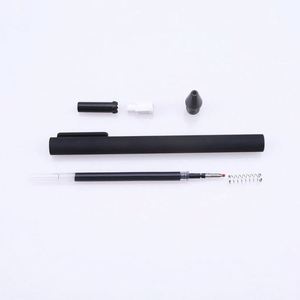 Design Wholesale Ball Point Pen Plastic Printed Ballpoint Cheap Pen Multiple Color Retractable Click Plastic Pen Custom Logo - Product Image 3