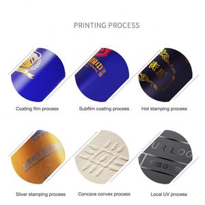 Sacs en papier kraft recyclables personnalisés pour l'artisanat, avec poignée longue, impression offset, designs OEM personnalisés, couleurs sur mesure - Product Image 6