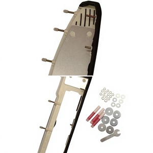 FOR Chevrolet Armrest Repair Kit 80994 80995 926740 20954886 84127278 Center Storage Box Black <b>Plastic</b> Iron - Product Image 3