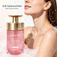 Gel Douche et Lavant Corporel Liquide Rose Effervescent Flora Chemical Éclaircissant et Adoucissant pour Femmes Adultes SPA