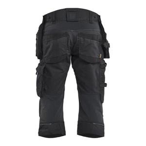 BLAKLADER - 197711499999D120 Pantalones cortos piratas duraderos en elástico bidireccional Negro/Negro-PANTALÓN DE TRABAJO EAN 7330509957332 PANTALONES CORTOS DE TRABAJO - Product Image 3