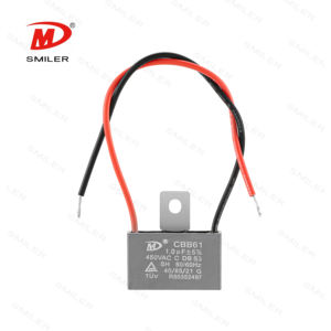 Cbb61 Componentes electrónicos Condensador <span class=keywords><strong>de</strong></span> funcionamiento del motor 40/85/21 <span class=keywords><strong>Película</strong></span> metalizada <span class=keywords><strong>de</strong></span> polipropileno 4,5 Uf Condensador <span class=keywords><strong>de</strong></span> ventilador - Product Image 3