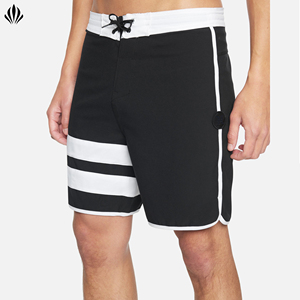 กางเกงขาสั้นชายหาดแฟชั่นใหม่ 18 นิ้ว รุ่น Phantom <span class=keywords><strong>Block</strong></span> Party ขอบเอวตัดสี - Product Image 4