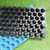Barquettes à semis réutilisables, durables, légères et écologiques en PET (54/60/70/100) pour la culture de plantes de jardin, de légumes et de fleurs