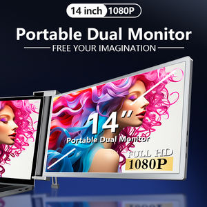 จอภาพพกพาขนาด 14 นิ้ว สำหรับต่อขยายหน้าจอแล็ปท็อป พร้อมพอร์ต HDMI และ USB-C - Product Image 2