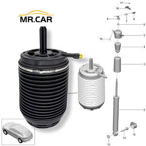 Vente directe d'usine - Kit de remplacement d'airbag arrière pour Porsche Macan - Airbag Porsche 95B616001b 95B616001c 95B616002b - Product Image 5