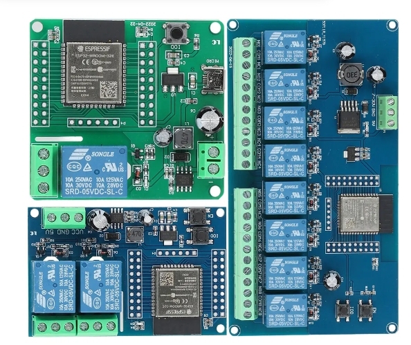 ESP32 WIFI  BLE Single-channel Dual-channel 4-channel 8-channel Relay Module ESP32 Secondary Development Board