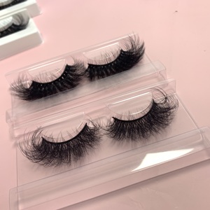 Pestanas Faux <span class=keywords><strong>Cils</strong></span> Marque Privée Vendeur Bandes de <span class=keywords><strong>Cils</strong></span> Complètes 25mm Logo Personnalisé Vente en Gros Vrais Faux <span class=keywords><strong>Cils</strong></span> de Vison Vendeur <span class=keywords><strong>Cils</strong></span> - Product Image 3