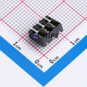 GT-BTP30003-0720A-016A Blade/Spring Contact Battery Connector SMD,P=3mm Connector Spring Contact Type 3mm 3P Horizontal Mount - Product Image 2