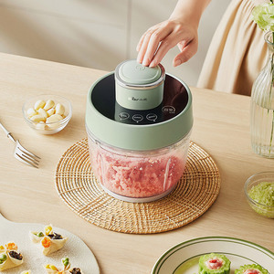 Picadora de carne Bear de 3L, procesador de alimentos eléctrico multifuncional para carne y verduras - Product Image 2
