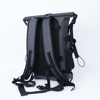 Sac à dos étanche léger et durable YATU TPU 40L avec fermeture à enroulement flottante et bretelles réglables pour le kayak et la navigation