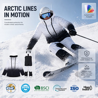 Nouveau Ski salopette manteau pantalon SuitJumpsuit hommes femmes hiver femme chaud coupe-vent imperméable respirant femmes en plein air unisexe