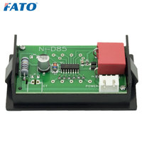Voltmeter Digital FATO D85 2-kabel LCD Panel Meter Digital Display AC Tester 80-500V untuk Penggunaan Industri