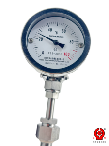 <span class=keywords><strong>Thermomètre</strong></span> bimétallique industriel WSS-385F à double limite inférieure, contact électrique, angle universel, acier inoxydable, personnalisable OEM/ODM - Product Image 1