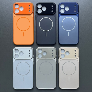 Custodia Originale Trend per <span class=keywords><strong>iPhone</strong></span> 17 Air 16 Pro Max con Protezione Magnetica in Vetro PC Opaco e Copertura TPU per <span class=keywords><strong>Fotocamera</strong></span> Posteriore Corning - Product Image 1