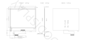 4.2" Wide Temperature E-ink displays -25℃~50℃ <b>Electronic</b> Paper 400x300 Resolution Intelligent Paper GDEM042T31WT - Product Image 6