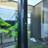 Ventanas Corredizas Panorámicas de Aluminio de Alta Resistencia con Triple Sellado y Resistencia al Viento, Pantalla de Seguridad para Proyectos Residenciales de Gran Altura