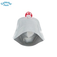 Pochettes cosmétiques en plastique de petite taille 1oz support à fermeture éclair sac sous vide matériau PET caractéristiques de sécurité emballage de shampooing utilisation de l'eau
