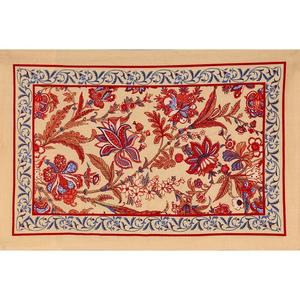 HEAVENBIRDS Nouveaux draps plats imprimés style vintage écologiques avec 2 taies d'oreiller 100% coton 300 fils/pouce² Prix de gros - Product Image 3