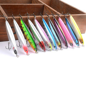 Venta caliente de fábrica, anillo de lápiz que se hunde fantasma volador, señuelos de cuentas, señuelos de plástico fundido largo, 10/14/18/24g, cebo duro biónico - Product Image 2