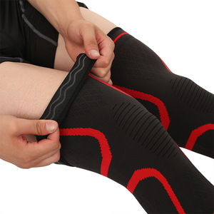 Nylon Elastic Soft Comprehensive Protection Sports Knee Pads Breathable Support Knee Brace Running Fitness Hiking <b>Cycling</b> - Product Image 4