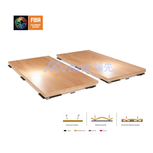Avant thể thao trong nhà Modular sân bóng rổ sàn rắn Maple & Bạch Dương sàn gỗ xách tay gỗ cứng phòng tập thể dục cầu lông tòa sàn - Product Image 4