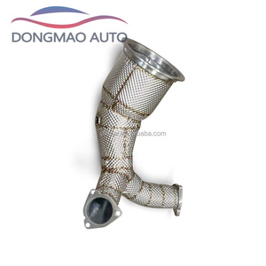 Convient pour <span class=keywords><strong>Audi</strong></span> S4 <span class=keywords><strong>S5</strong></span> 3.0T 2019-2025, tuyau d'échappement automobile en acier inoxydable haute performance avec débit élevé - Product Image 4