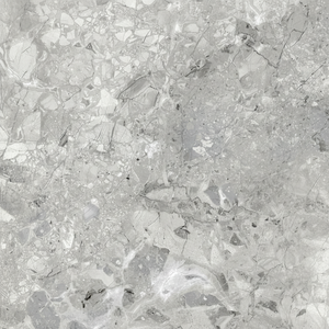 Vistaar Factory's Glossy Series 60x60cm Carrelages de sol en porcelaine polie gris glamour pour immeuble de bureaux extérieur brique réfractaire - Product Image 1