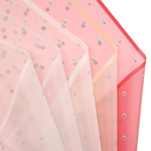 Papier d'emballage floral mat perlé en gros, bord magique, imperméable, pour bouquets et emballages cadeaux - Product Image 6