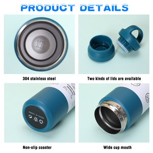 Bouteille isotherme en acier inoxydable pour enfants, double paroi sous vide, 500 ml, sans BPA, anti-déversement, pour thé et <span class=keywords><strong>café</strong></span>, garde au chaud et au froid, vente en gros - Product Image 5