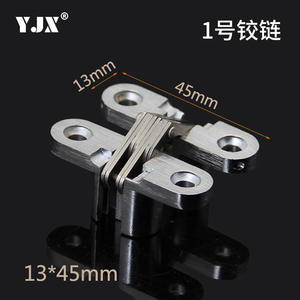 Charnières encastrées en acier inoxydable 304 pour portes pliantes, charnières de porte cachées, y compris des charnières croisées pour ateliers - Product Image 3