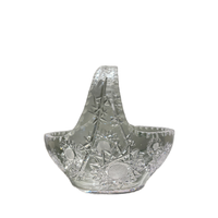 Vase en cristal sculpté à la main 24% PbO, décoration de mariage, centre de table élégant, ornement de table pour banquet, événement, décoration de la maison