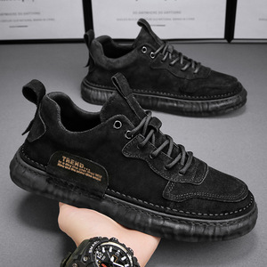 Zapatos Casuales Retro para Hombre, para las Cuatro Estaciones, Modernos, Ligeros, Cálidos, con Correa Superior de PU, para Senderismo y Actividades al Aire Libre - Product Image 4
