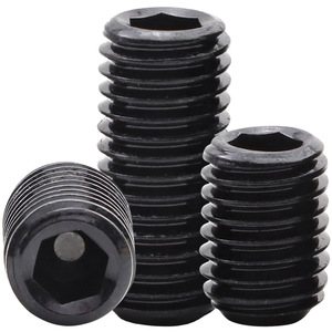 Tornillo de Cabeza Hexagonal Howard Johnson M3 M4 M5 M6, Grado 12.9, Acero al Carbono, Oxidación y Ennegrecimiento, DIN913 - Product Image 4