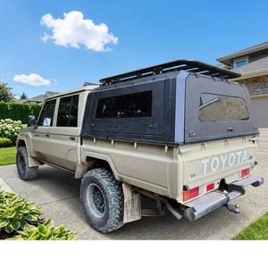 Capota Rígida Camper de Acero y Aleación de Aluminio para <span class=keywords><strong>Pickup</strong></span> Doble Cabina 4x4 Offroad para Accesorios de <span class=keywords><strong>TOYOTA</strong></span> Landcruiser Serie 79 - Product Image 1