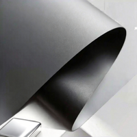 Écran de projection anti-lumière portable pour chambre à coucher, grand écran HD 100 pouces Ultra HD, gris moderne