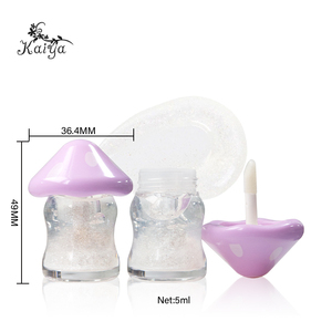 Logo personnalisé mignon champignon végétalien brillant à lèvres lèvres dodues cosmétique adoucir clair nourrissant l'humidité apaiser non collant enfants huile pour les lèvres - Product Image 6