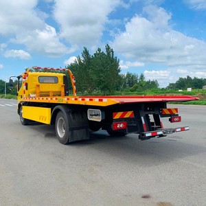 Camion de dépannage à plateau coulissant Foton Ollin 4x2 5 tonnes avec cabine de nuit et moteur Cummins - Product Image 5