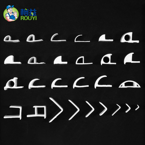 Foshan <span class=keywords><strong>Rongyi</strong></span> - Garniture de carrelage d'angle en céramique PVC en forme de L décorative - Product Image 6