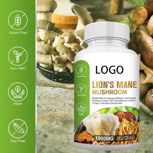Túi năng lượng của sư tử bờm nấm viên nang thảo dược bổ sung hữu cơ viên nang bờm sư tử - Product Image 3